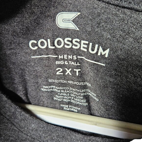 Colosseum Oklahoma Sooners Mens Big & Tall 2XT T-Shirt - Picture 4 of 5